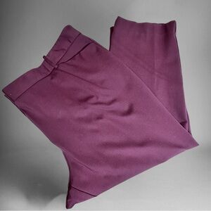 Liz Claiborne Emma Plum 24W Slim Leg Ankle Pants NWT